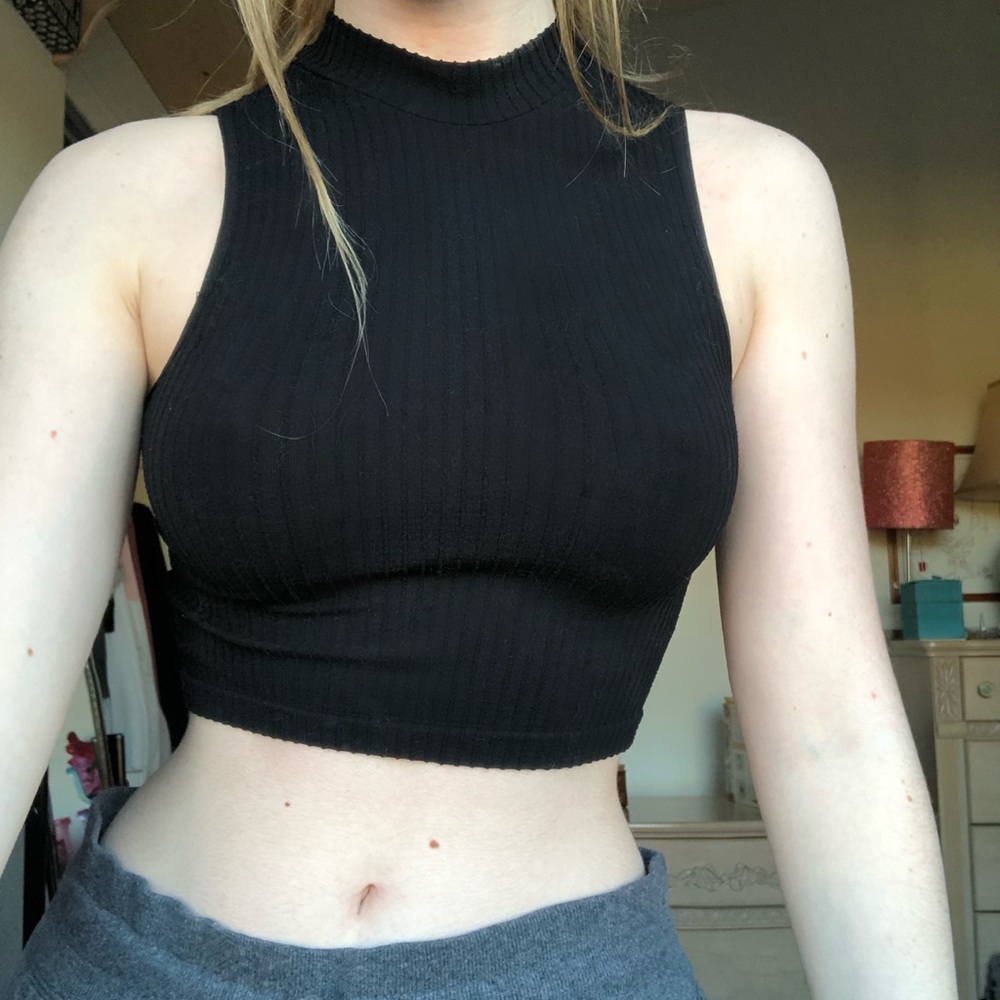 Forever 21 Mock Neck Tank Top